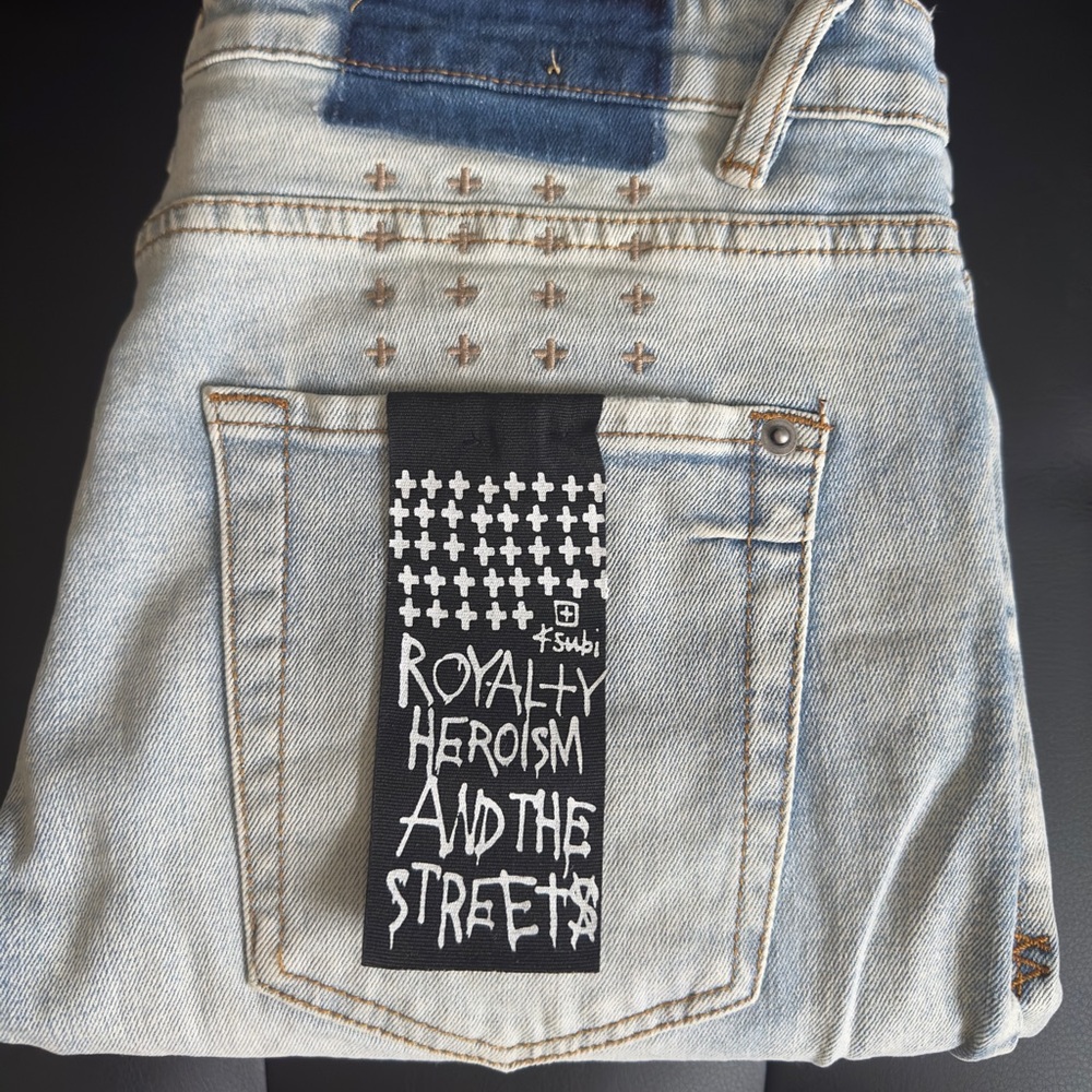 Ksubi Van Winkle Boneyard Phase Out Skinny Jeans